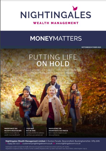 Money Matters – Putting life on hold
